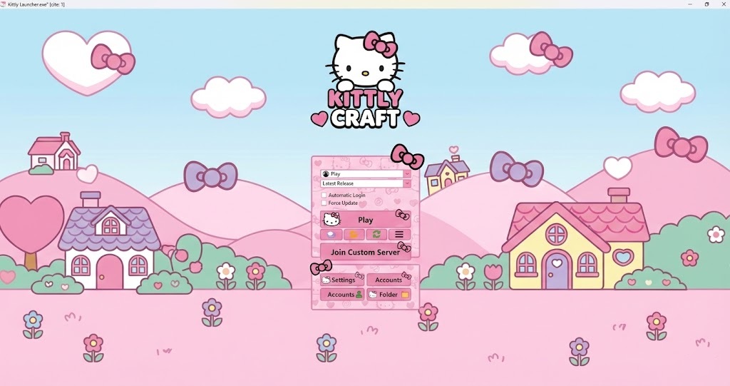 KittyClient launcher screenshot